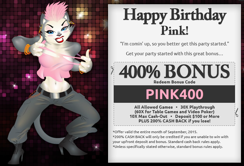 Cool Cat Casino Bonus September 8th