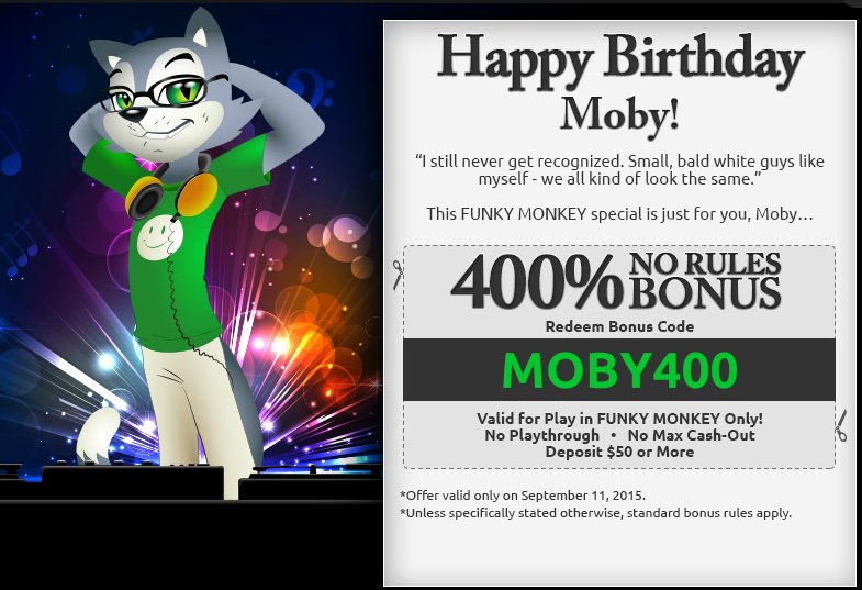 Cool Cat Casino Bonus September 11th 2015
