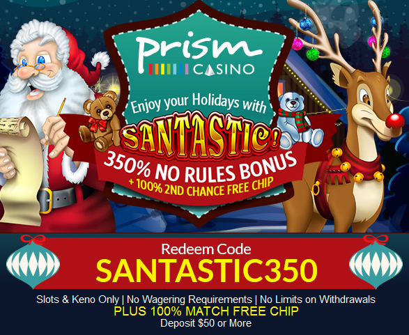 Prism Casino Holiday Bonuses
