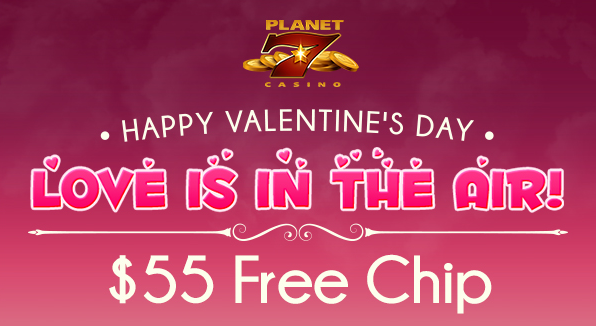 Valentines Day Free Chip Planet 7 Casino