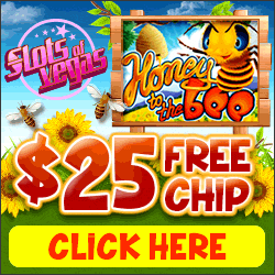Slots of Vegas Casino Honey to the Bee Slot Free Chip