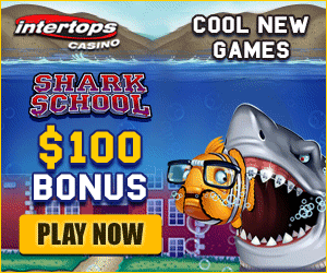 Intertops Red Casino Shark School Slot