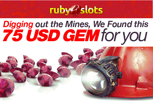 Ruby Slots Gem Casino Bonus