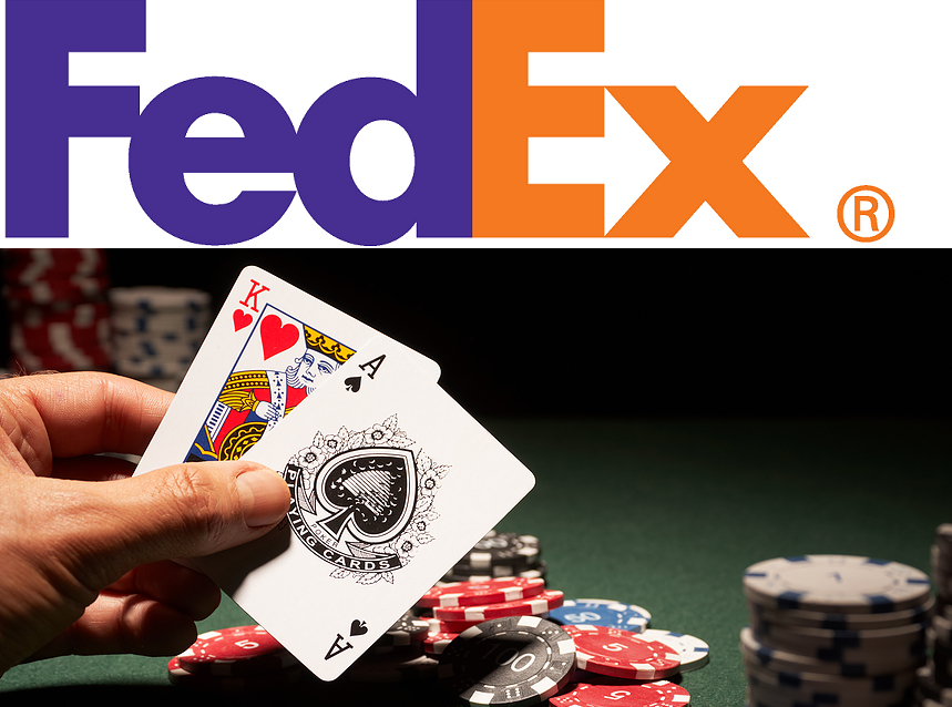 FedEx Gambling Blackjack Gamble