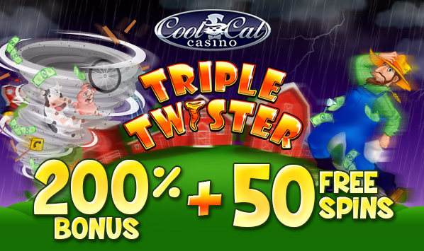 Free Chip Triple Twister Slot Bonuses Cool Cat Casino