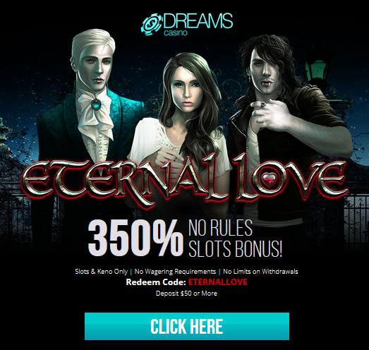 Dreams Casino Eternal Love Slot Bonus