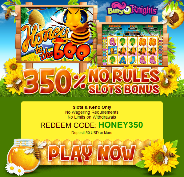 Honey to the Bee Slot Bonus Bingo Knights Casino