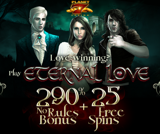 Planet 7 Casino Eternal Love Slot Bonus Code