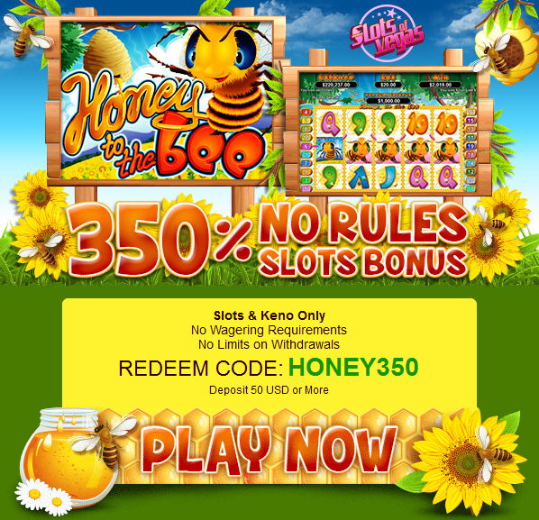 Slots of Vegas Casino Honey to the Bee Slot Bonuses