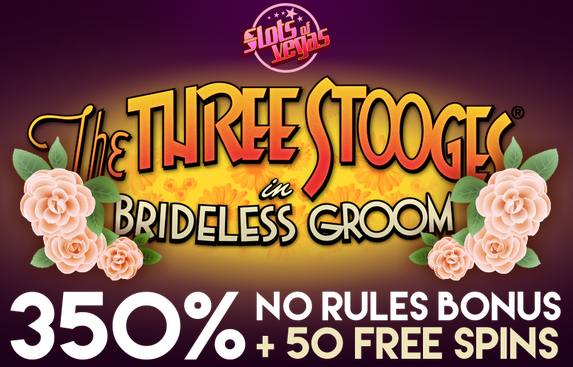 Three Stooges Brideless Groom Slot No Rules Bonus Free Spins SOV