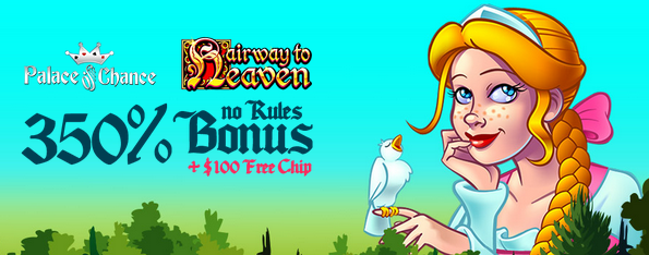 Palace of Chance Casino Hairway to Heaven Slot Bonuses