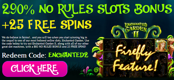 Enchanted Garden 2 Slot Bonuses